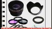 Essential Lens Kit For CANON VIXIA HF M52 HF M50 HF M500 HF M41 HF M40 HF M400 HD Camcorder