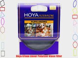 Hoya 67mm Linear Polarizer Glass Filter