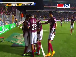 Gol: Saprissa 3 - 0 Pérez Zeledón