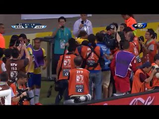 Gol Brasil 2 - Uruguay 1