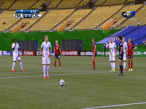 Gol Francia 1 - Costa Rica 0