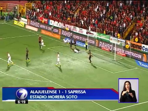 Gol: Saprissa 1 - 1 Alajuelense