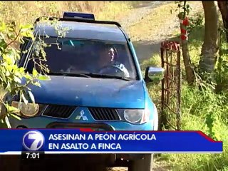 Policía le sigue la pista al asesino de un peón agrícola en Aserrí