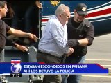 Prófugos de la justicia fueron extraditados desde Panamá esta tarde por la Interpol