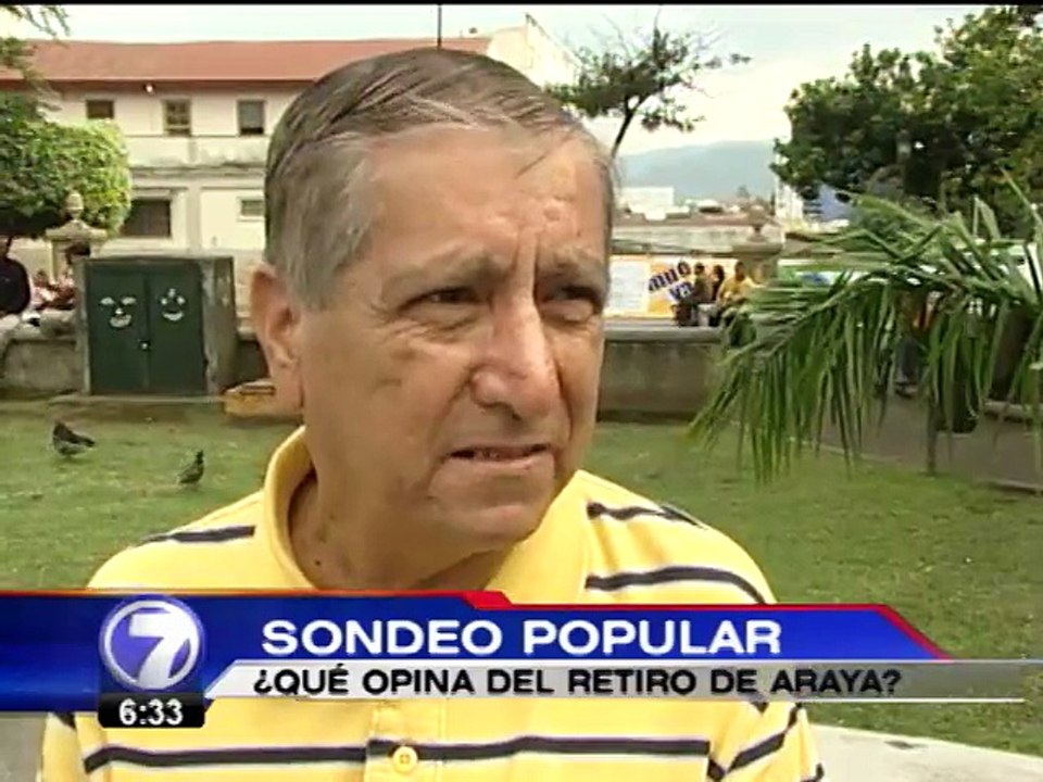Costarricenses recibieron anuncio de Araya con sorpresa, decepción y satisfacción