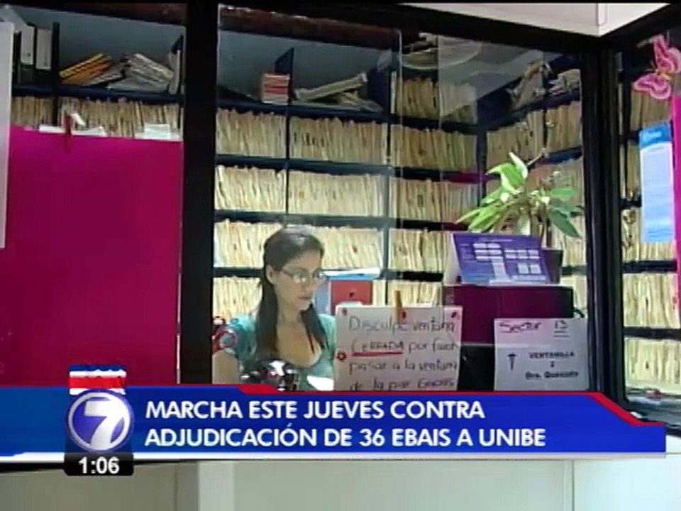 Empleados de la UCR van a marcha contra adjudicación de EBAIS del este