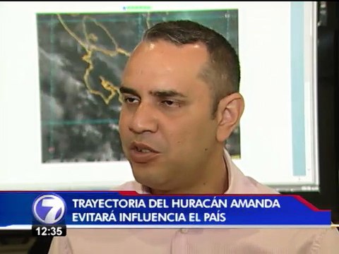 IMN descarta influencia de huracán Amanda pero pronostica aumento de lluvias