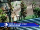 Municipalidad de Heredia trabaja en zonas afectadas por lluvias del jueves