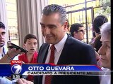 Otto Guevara asiste a misa en Catedral Metropolitana con toda su familia