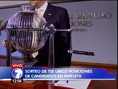 TSE distribuye puestos de la papeleta para elecciones presidenciales de 2014