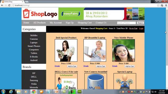 L4-E-Commerce website in PHP & MySQL in Urdu-Startupspk