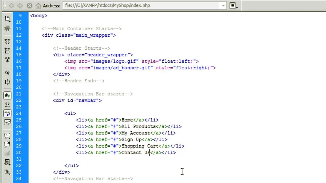 L6-E-Commerce website in PHP & MySQL in Urdu-Startupspk