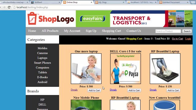 L14-E-Commerce website in PHP & MySQL in Urdu-Startupspk