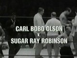 Sugar Ray Robinson vs Carl Bobo Olson III  1955-12-09
