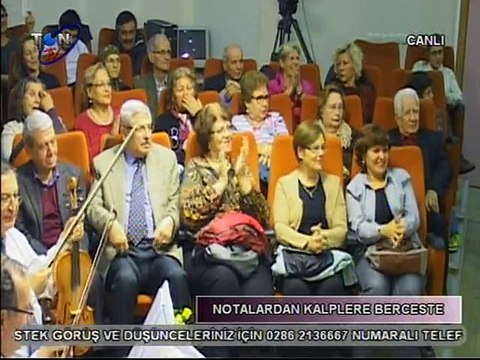 18 ARALIK 2014 NOTALARDAN KALPLERE BERCESTE ŞEF: ÇETİN GERMENLİ SOLİST HİKMET SEZEN ESER-HALA KANAYAN