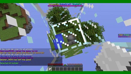 Minecraft SkyWars- GRANDE AZAR!!!!!!