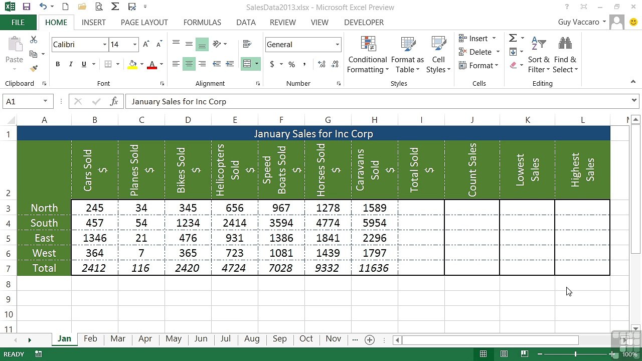 The Basic SUM, COUNT, MIN And MAX - 02-01