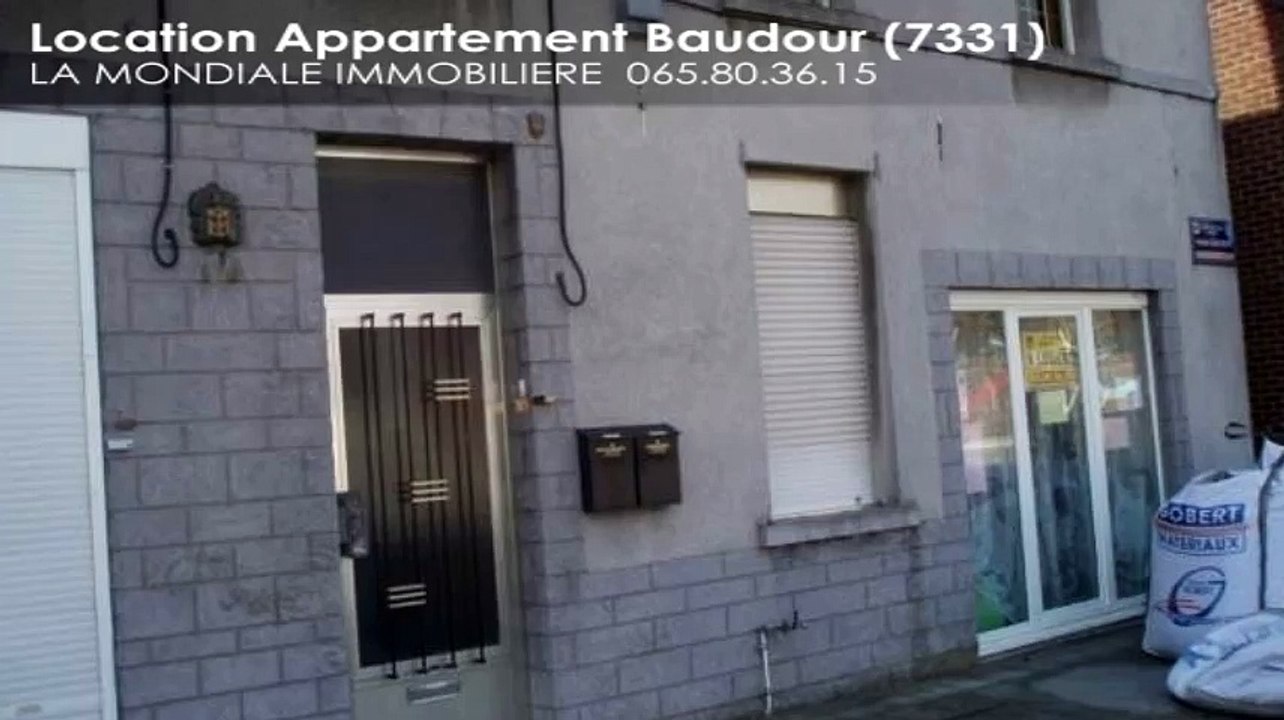 A louer - Appartement - Baudour (7331)