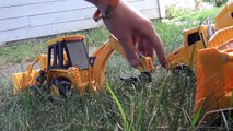 Construction Equipment for Children – Mighty Machines – Backhoe Bulldozer Excavator Wheel Loader