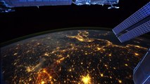 All Alone in the Night - Time-lapse footage of the Earth as seen from the ISS