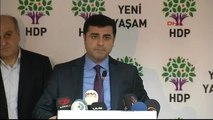 Demirtaş Basın Mensuplarının Sorularını Yanıtladı