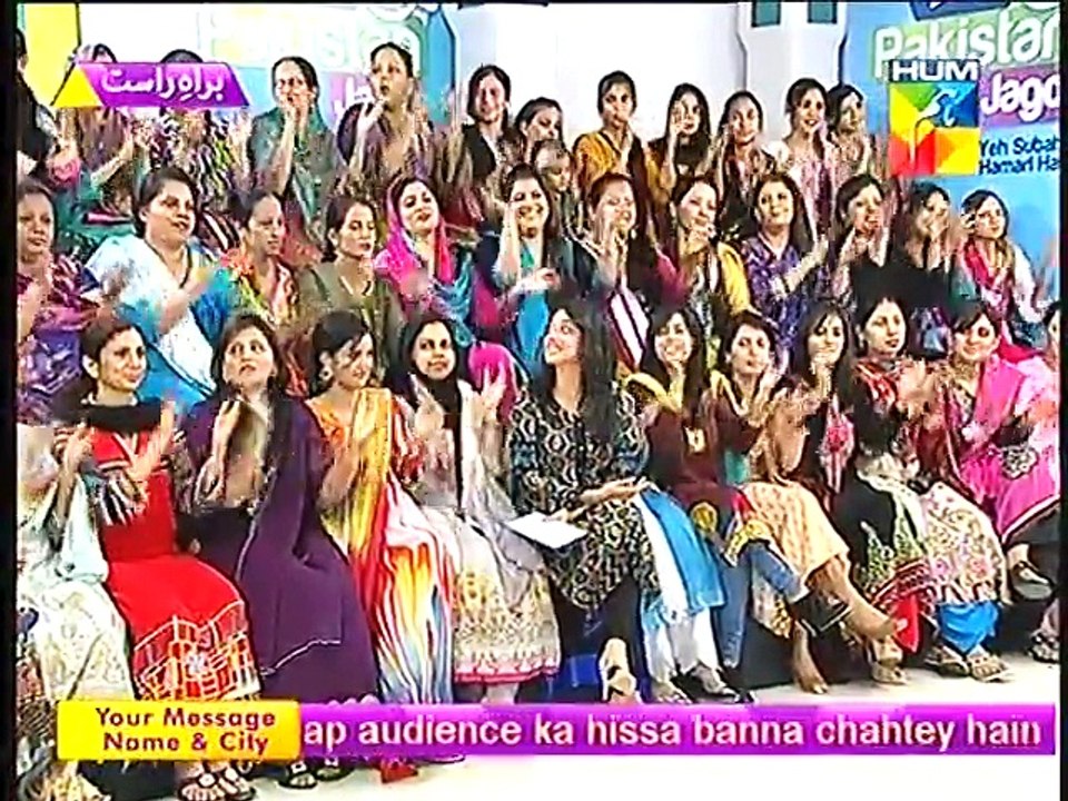 Jago Pakistan Jago HUM TV Morning Show [Sanam Jung] 2SEP14 Part 3