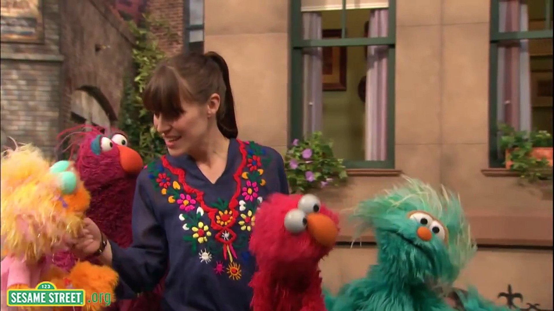 Sesame Street - Feist sings 1,2,3,4 - video Dailymotion