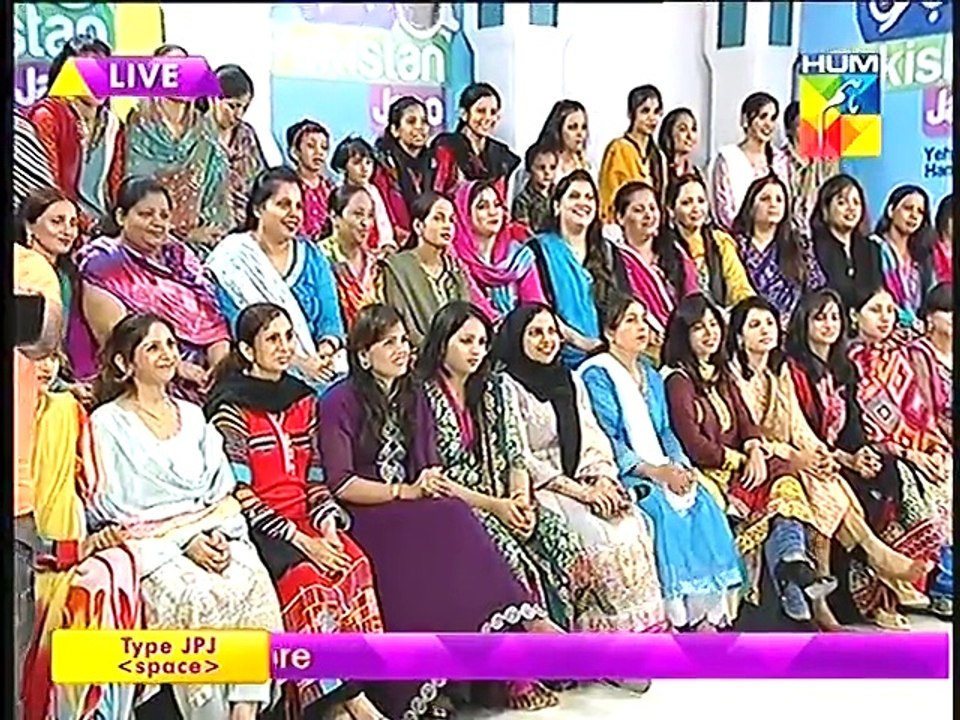 Jago Pakistan Jago HUM TV Morning Show[_Sanam Jung] 2SEP14 Part 1
