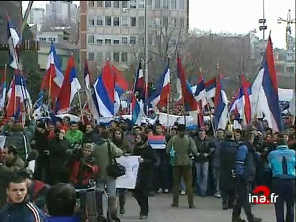 Eclatement Yougoslavie - JT