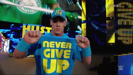Brock Lesnar vs John Cena vs Seth Rollins - WWE World Heavyweight Championship - Royal Rumble 2015