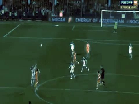 Черногория-Россия Футбол травма Акинфеева попали петардой Fire in Akinfeev