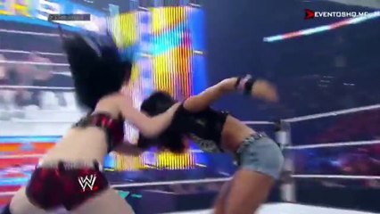 WWE Summerslam 2014 Paige Vs Aj Lee En Español Latino Completo