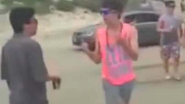 Quand un mec joue au gros dur alors que ça se termine mal pour lui