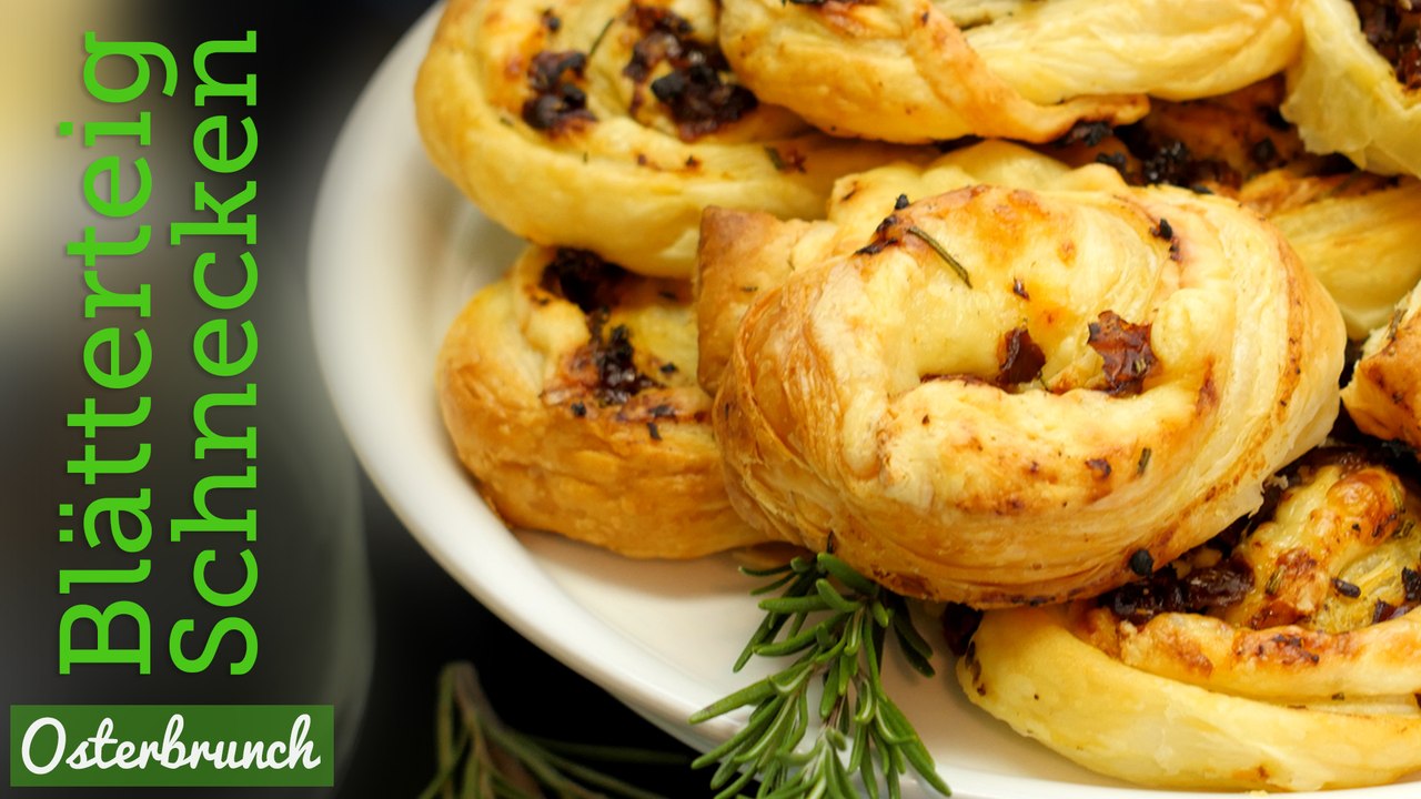 Rezept - Blätterteig-Käse-Schnecken - Osterbrunch (Red Kitchen - Folge 320.2)
