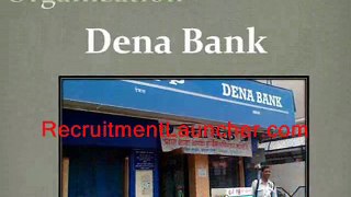 Dena Bank Jobs 2015 Apply For New Vacnaices Of Co-ordinator denabank.com
