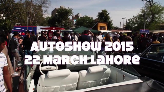 Lahore Autoshow 2015 Liberty Market Parking Pakwheels 22 March 2015