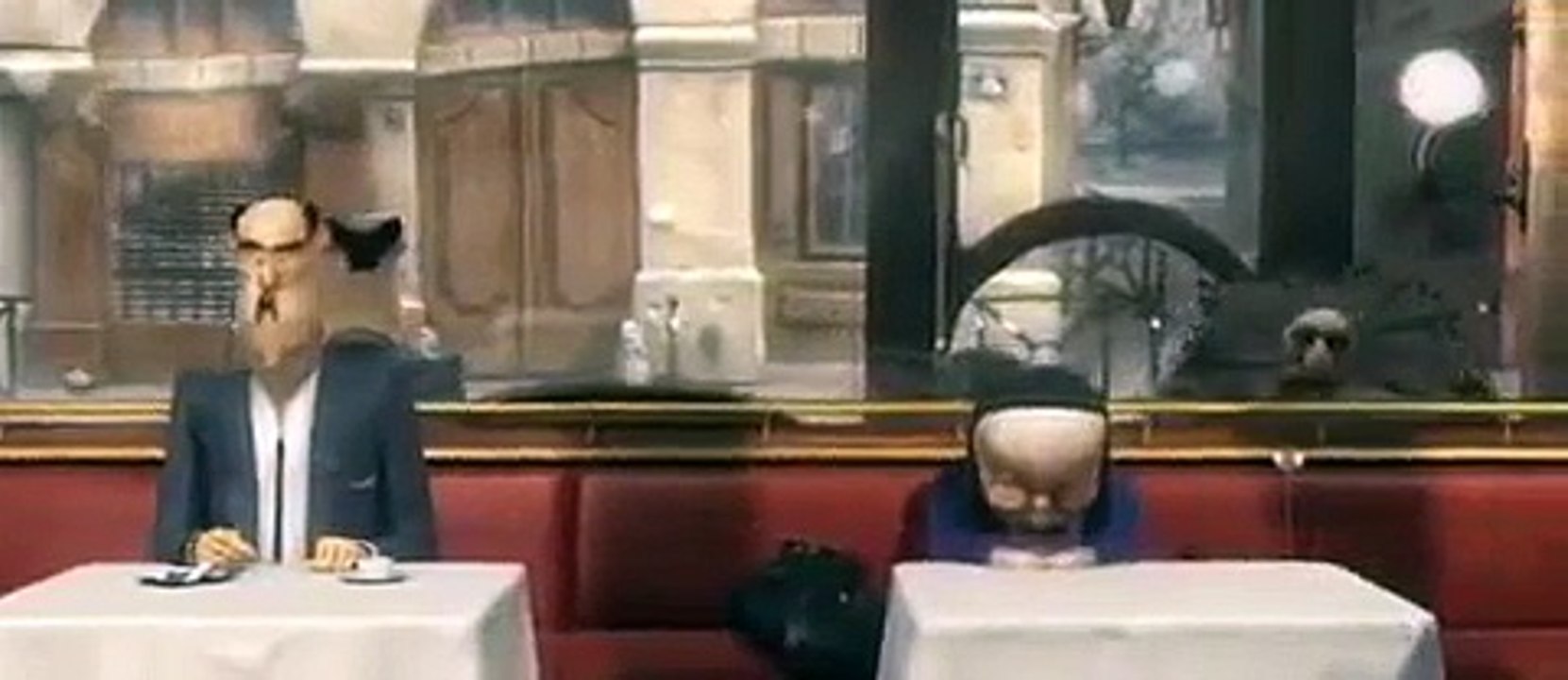 French Roast (corto animado_Short film Animated) Nominado al Oscar 2010