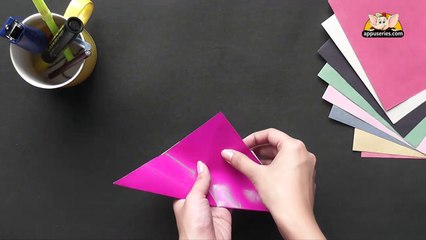 Origami in Hindi - make a Cup Cake (HD)