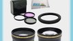 Lens and Filter Kit for CANON VIXIA HF M52 HF M50 HF M500 HF M41 HF M40 HF M400 HD Camcorders