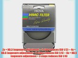 Hoya 72mm ND2 ND4 ND8 Neutral Density HMC Filters - 3 Piece Filter Kit in Original Packaging