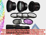 58MM Essential Lens and Filter Kit for CANON REBEL (T5i T4i T3i T3 T2i T1i XT XTi XSi SL1)