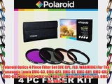 Polaroid Optics 4 Piece Filter Set (UV CPL FLD WARMING) For The Panasonic Lumix DMC-G3 DMC-GF3