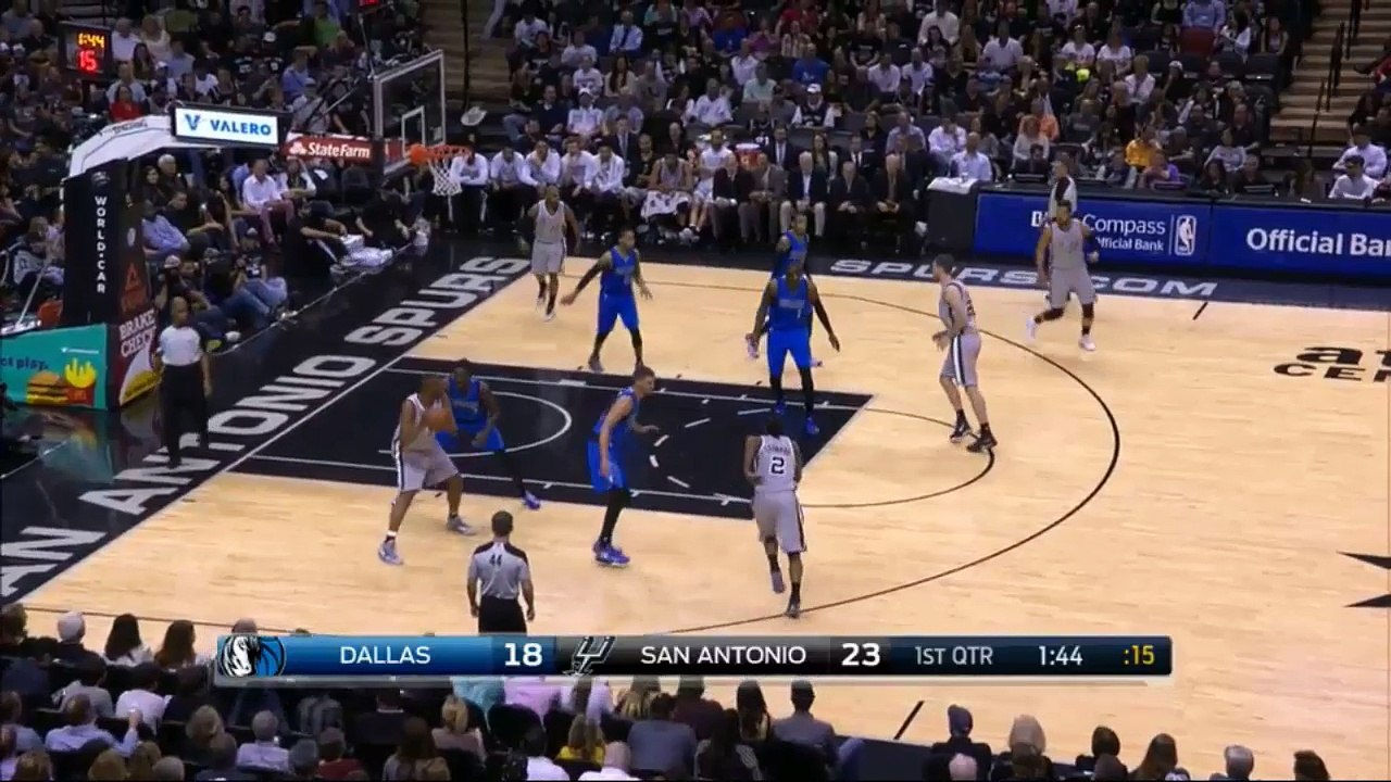 Boris Diaw 19 points face aux Mavs