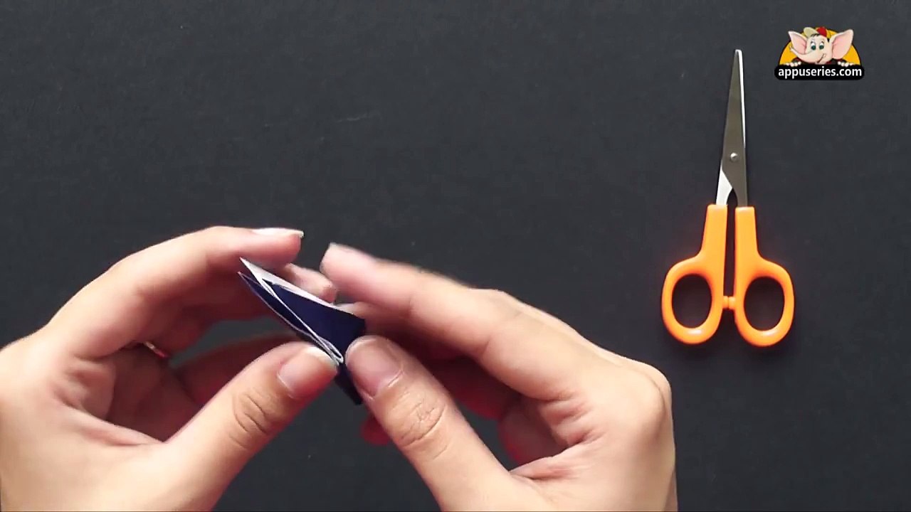 Make a Kirigami 5 Point Star Outline in Hindi_2