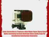 Red Glass Filter-Tropical Water Color Correction-Scuba Diving-For Hero3 Waterproof Housing?