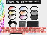 9pc. Filter Kit For Nikon Df D7100 D7000 D5200 D5300 D5100 D3200 D800 D700 D600 D610 D300S
