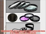 Professional Filter Kit For Canon EOS 7D DSLR Camera with Canon EF 28-135mm f/3.5-5.6 IS USM