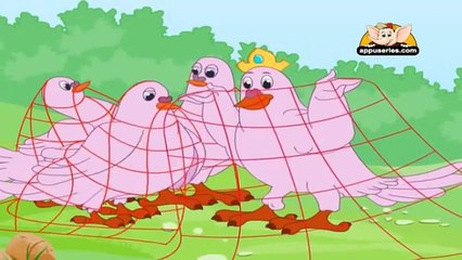 Panchatantra Tales in Hindi - There is Strength in Number