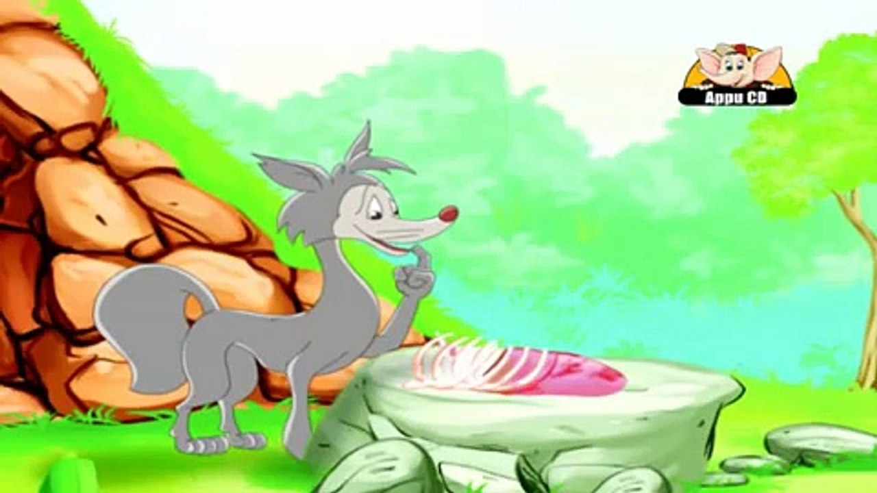 Aesop Tales in Hindi - Saving a Wolf