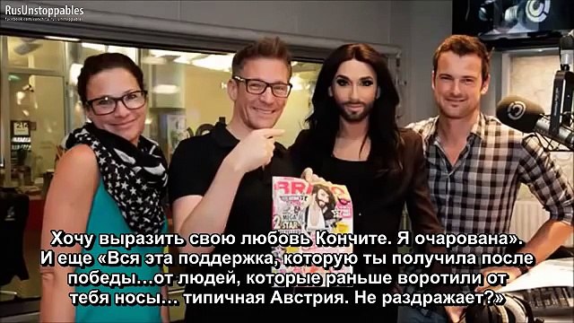 Conchita Wurst - Interview O3 Wecker - Part 2 - 21 May 2014 - русские субтитры
